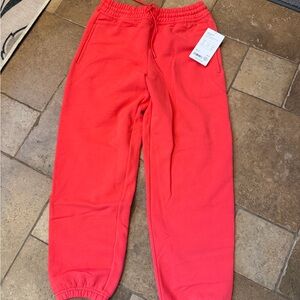 Athleta easy fleece punch Joggers